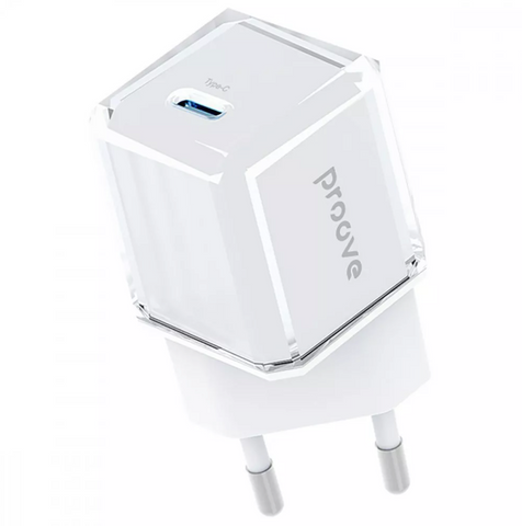 Зарядний пристрій Proove Pure GaN 30W з підтримкою швидкого заряджання для iPhone, Android та павербанків 0188 фото