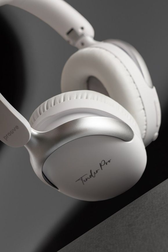 Бездротові Bluetooth навушники Proove Tender Pro з ANC шумозаглушенням та Hi-Fi звуком. Повнорозмірні навушники з активним шумозаглушенням 0447 фото