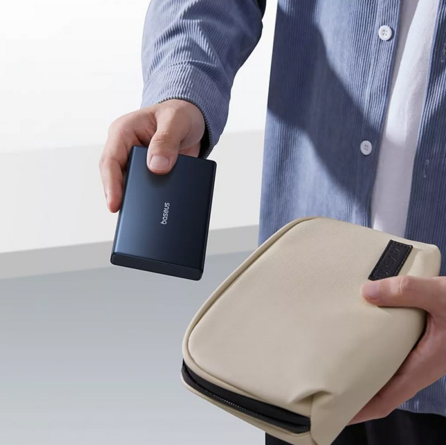 Зовнішній акумулятор Baseus PicoGo 10000mAh 20W з дисплеєм. Компактна швидка зарядка для iPhone та Android 0187 фото