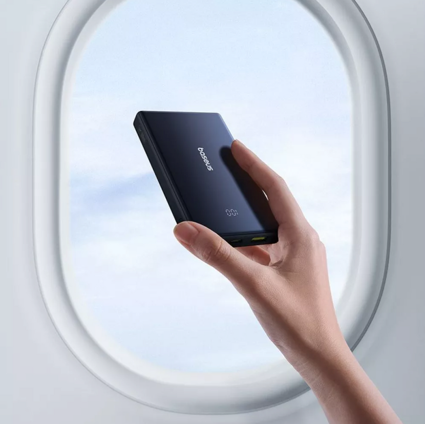 Зовнішній акумулятор Baseus PicoGo 10000mAh 20W з дисплеєм. Компактна швидка зарядка для iPhone та Android 0187 фото