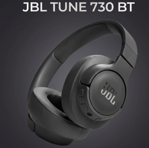 Накладні бездротові Bluetooth навушники JBL Tune 730BT. Бездротова гарнітура з активним шумоподавленням ANC та фірмовим басом JBL Pure Bass 0459 фото