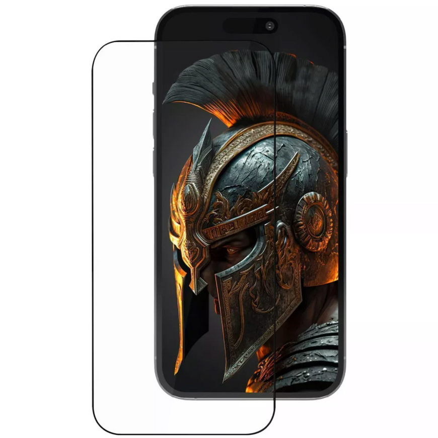 Преміальне загартоване захисне скло Proove Achilles  ефектом самоочищення для iPhone 17 Pro Max. Протиударне скло преміум-класу з аплікатором для самостійної поклейки 0489 фото