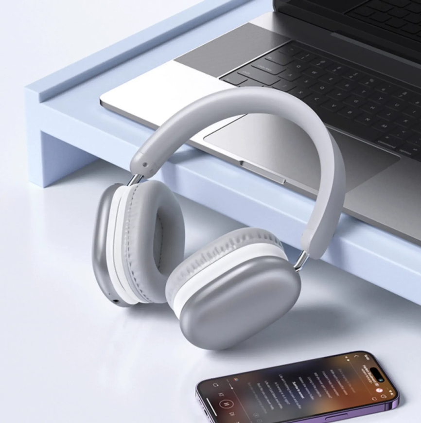 Беспроводные Bluetooth наушники Borofone BO27 SILVER 0028 фото