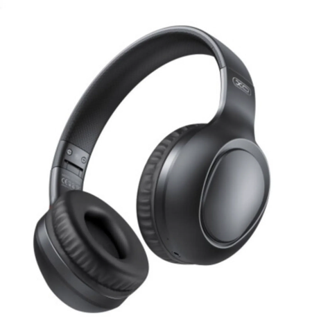 Бездротові накладні Bluetooth навушники з мікрофоном XO BE35 BLACK 0044 фото
