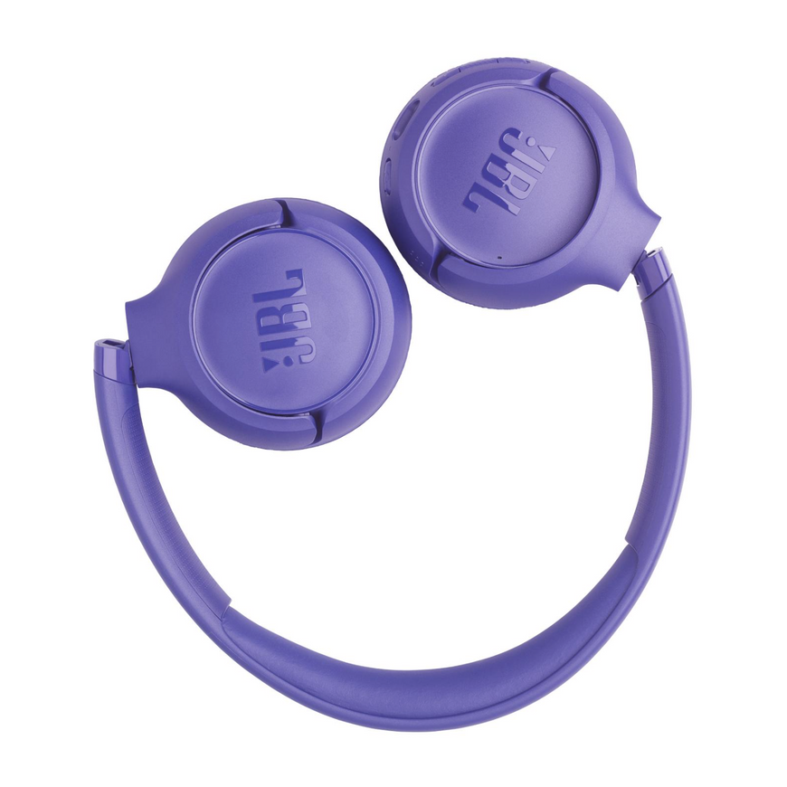 Повнорозмірні Bluetooth-навушники JBL Tune 530BT Purple. Складні навушники-гарнітура JBL з автономністю 76 годин 0507 фото