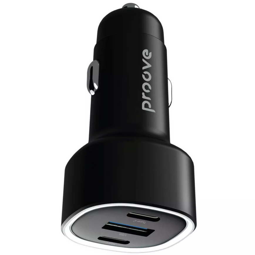 Компактний автомобільний зарядний пристрій Proove Flash 60W для швидкої зарядки в авто 0421 фото