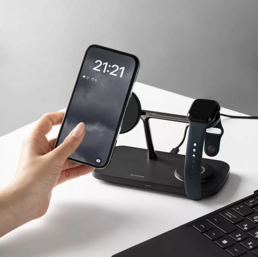 Proove Magnetic Field Pro &ndash; настольная зарядная станция с поддержкой Qi2 0236 фото