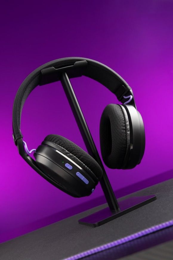 Ігрові бездротові навушники Proove Gaming Glimmer. Геймерські навушники із вбудованим мікрофоном та RGB-підсвіткою  0716 фото