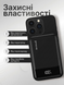 Магнітний повербанк Proove Hoodman з бездротовою зарядкою та LED-дисплеєм. Портативний акумулятор з швидкою зарядкою 20W 0004 фото 6