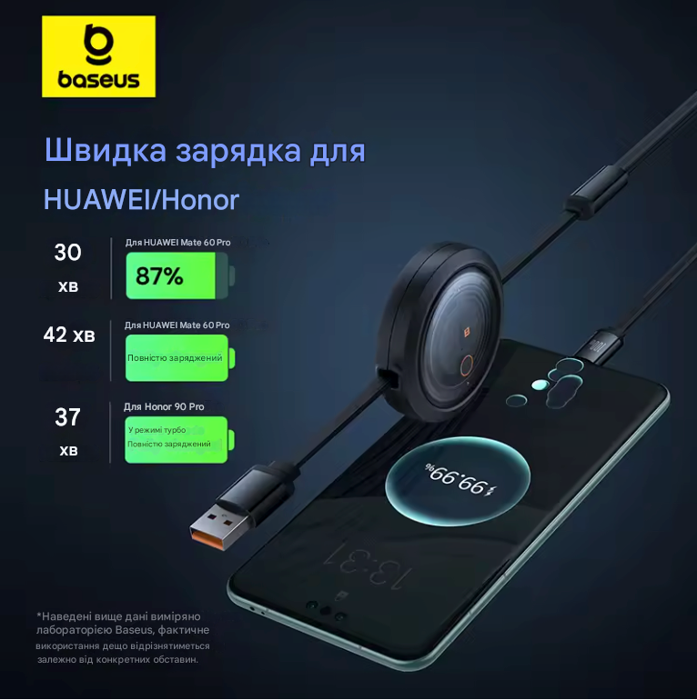 Кабель швидкої зарядки Baseus Bright Mirror 2 Series 3-в-1 100W (Micro USB / Lightning / Type-C), 1.1 м 0110 фото