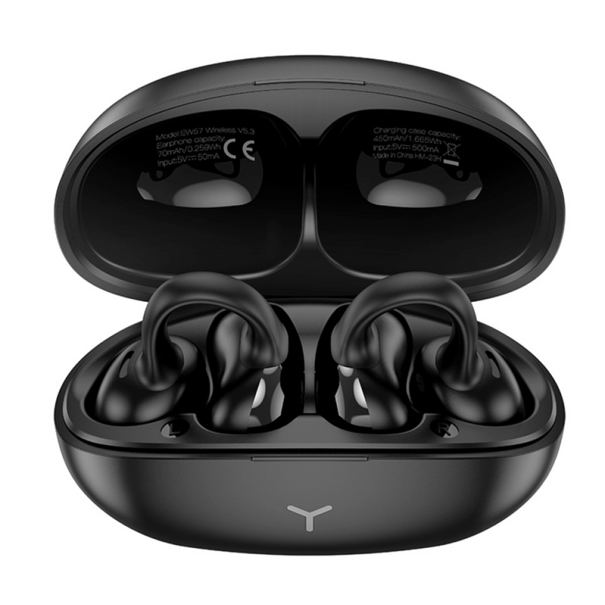Бездротові навушники-кліпси HOCO EW57 Clip-On. Bluetooth навушники відкритого типу HOCO EW57  0363 фото