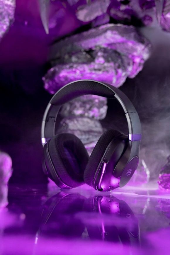 Беспроводная игровая гарнитура Proove Gaming Rapture BT5.4+ адаптер 2.4GHz. Беспроводные геймерские наушники со встроенным микрофоном, RGB-подсветкой и активным шумоподавлением ANC 0719 фото