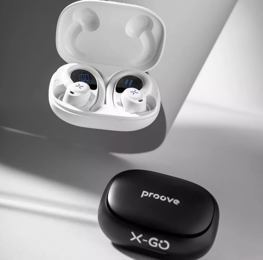 Беспроводные спортивные наушники Proove X-Go. Спортивные вакуумные TWS наушники Proove X-Go с влагозащитой IPX5 0461 фото